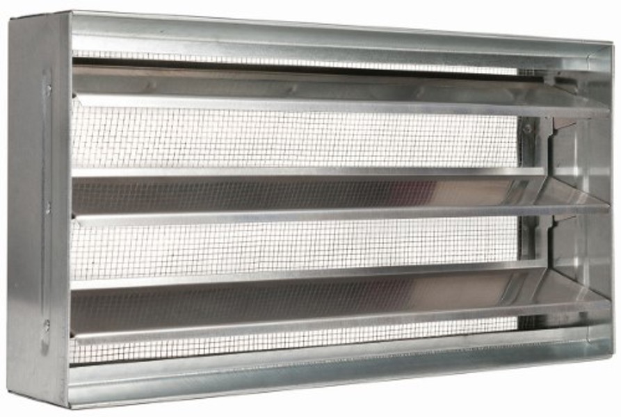LL Building Products BVSII Square Aluminum Vent Foundation Block