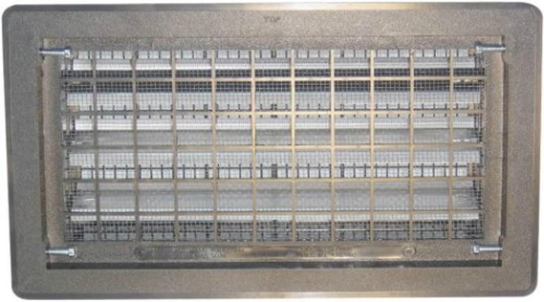 WITTEN AUTOMATIC VENT CO B-EBLACKMB Automatic Foundation Vent 8X16 Aluminum Black