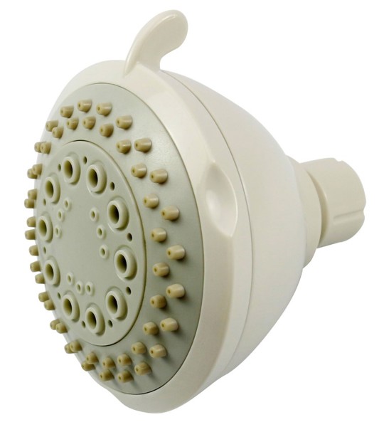 Boston Harbor 2111987 Shower Head 3 Spray Function 1/2-14 NPT Connection White