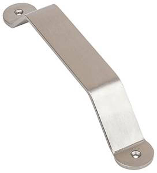National Hardware N187-012 Interior Bar Pull 10 In Satin Nickel Steel