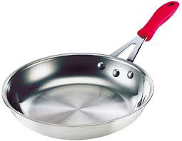 Browne Foodservice 5812808 Pan Fry Stainless Steel Interior with Aluminum Exterior