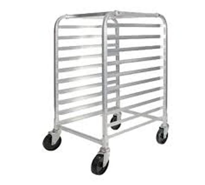 Winco AWRK-10 Sheet Pan Rack 10 Half Speed Rack 3 In Spacing