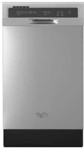 Whirlpool WDF518SAFM 18 Inch Stainless Steel Dishwasher With 5 Cycles And 6 Options