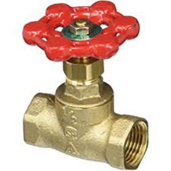 B&K Industries 100-003NL Gate Valve 1/2 In 200 WOG IPS Brass