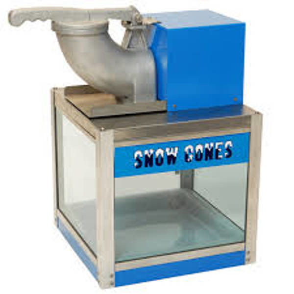 Benchmark USA 71000 Snow Cone Machine Electric 120V Stainless Steel Commercial Grade