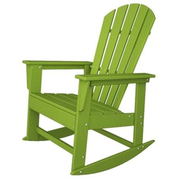 POLY-WOOD, INC. SBR16LI South Beach Rocker Lime