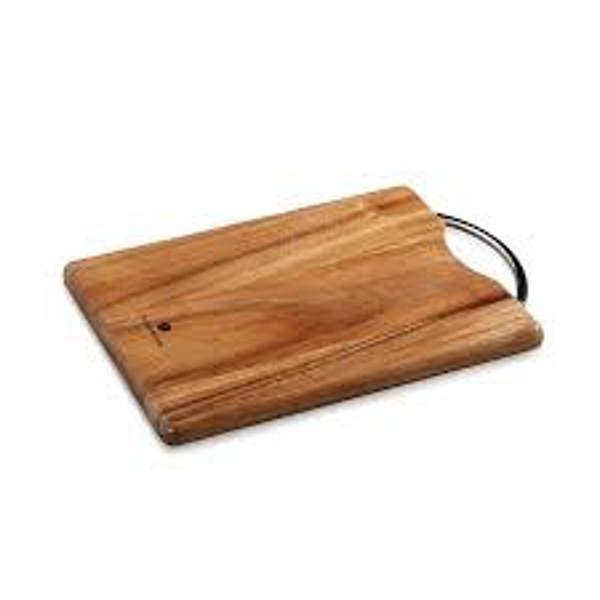 Mountain Woods EGA16 Professional End Grain Cutting Board 16 In X 11 In Acacia with Juice Groove