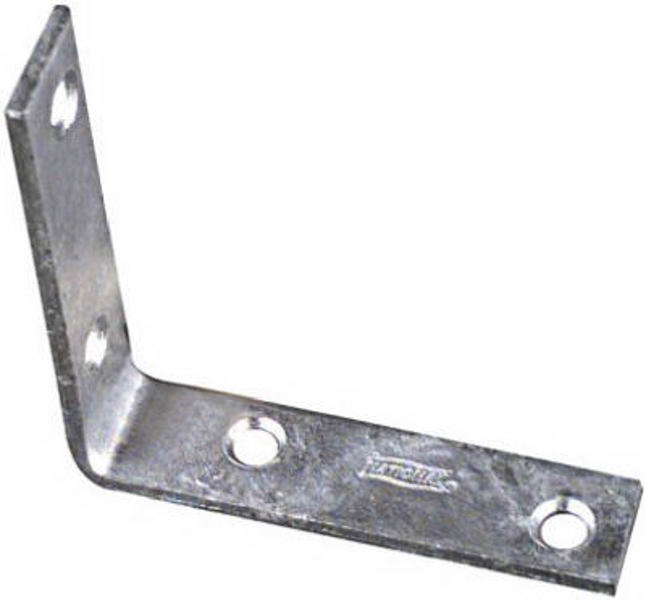 National Hardware N208-769 Corner Brace 3x3/4x3 Galvanized Steel