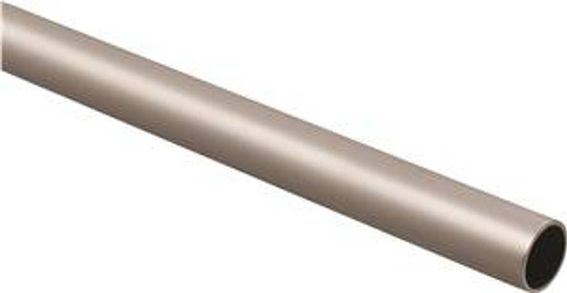 National Hardware S822-097 Closet Rod 6 Satin Nickel Finish
