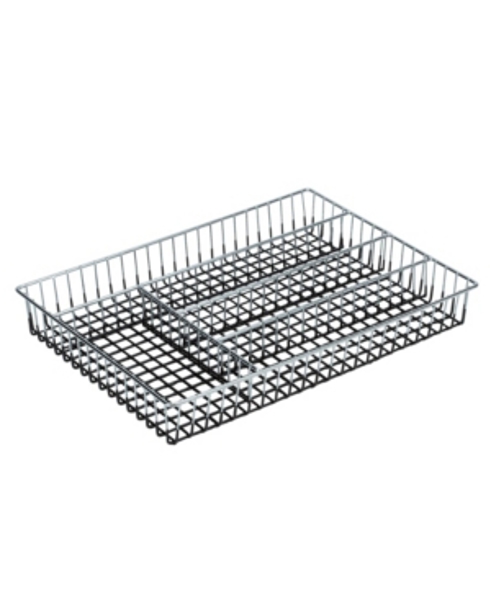 Kennedy International 4286-BLACK Cutlery Tray Black 14.17 In x 10.24 In x 2.17 In
