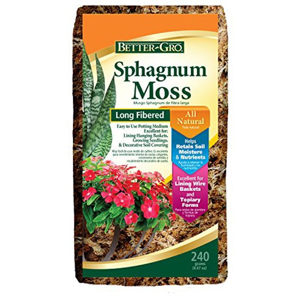 Sun Bulb Company 50430 Long Fibered Sphagnum Moss 240 Grams