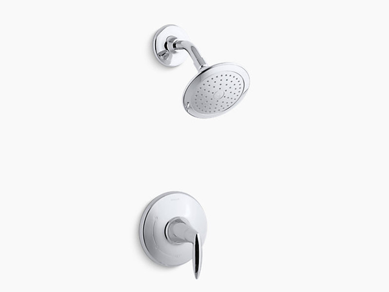 Kohler TS45106-4-CP Alteo Shower Trim with Lever Handle 2.5 GPM Showerhead Polished Chrome