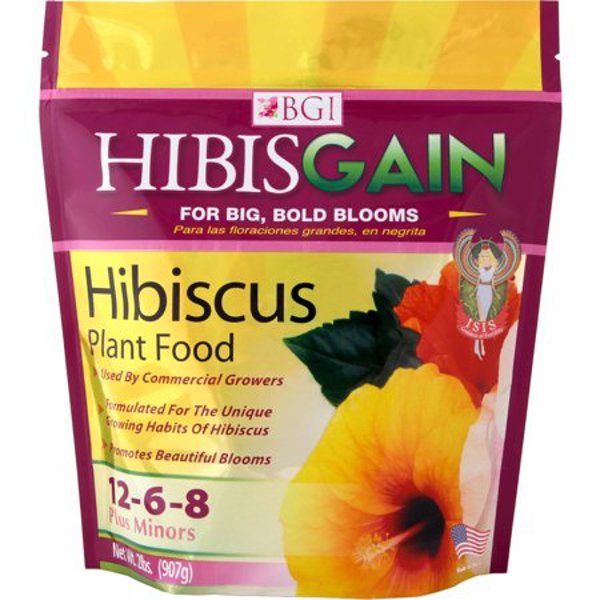 BGI,LLC 2HIBI Hibisgain Specialty Fertilizer 2 Lb 12-6-8