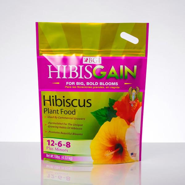 BGI,LLC 10HIBI Hibisgain Specialty Fertilizer 10 Lb 12-6-8