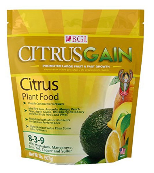 BGI,LLC 2CITRI CitrusGain Specialty Fertilizer 2 Lb 8-3-9