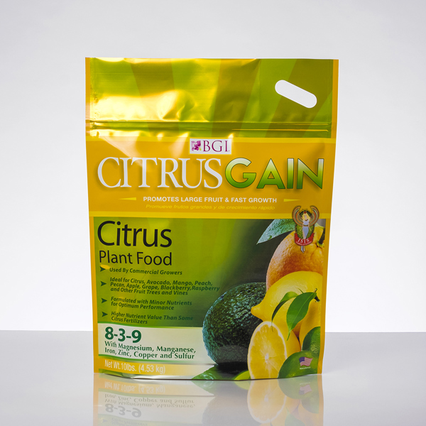 BGI,LLC 10CITRI CitrusGain Specialty Fertilizer 10 LB 8-3-