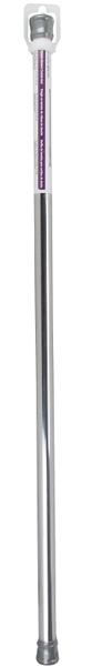 Homebasix SD-SR36-C3L Adjustable Shower Curtain Rod 36-63 In Heavy Duty Chrome Steel