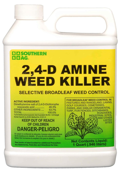 Southern Ag 00203 Amine Weed Herbicide 1 Qt Capacity 2-4-D