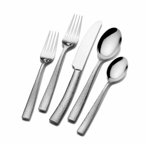 Mikasa 5099042 20 Piece Flatware Set Living Texture Forged