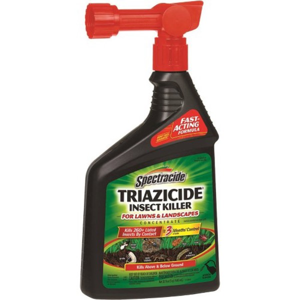 Spectracide HG-95830 Insect Killer 32 Oz Liquid for Lawns Spray Application