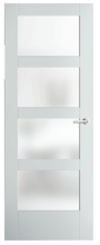 4 Panel Moda Glass Interior Door