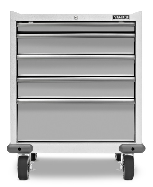 Gladiator GarageWorks GAGD275DZW Free Standing Drawer 5 Drawer White