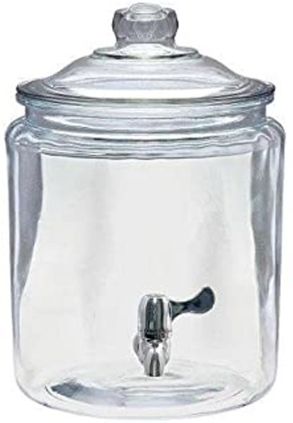 Safdie AM02294 Dispenser 3.75 L Glass Lid St. Louis Bay