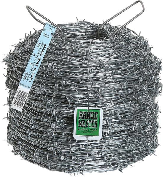 Deacero 7126 Barbed Wire 1320 Ft 5 In Points Spacing Zinc 12-3/4 Gauge