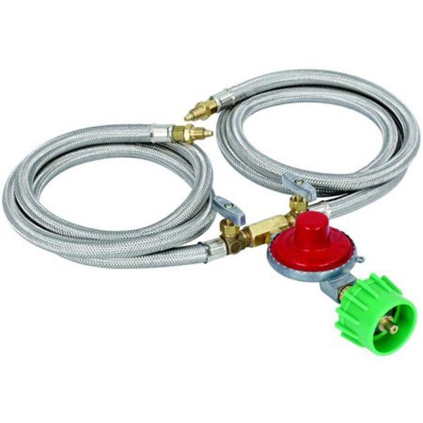 Barbour Int'l M2HPH Regulator 10 PSI 36 In Braided Hose