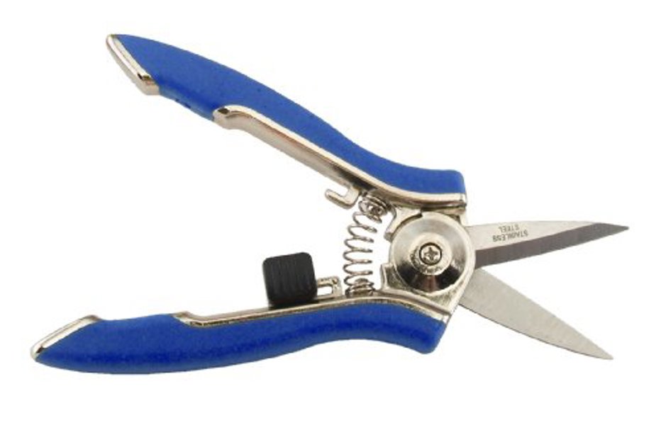 Dramm Corp 18025 Compact Shear Hand Tool Blue Stainless Steel