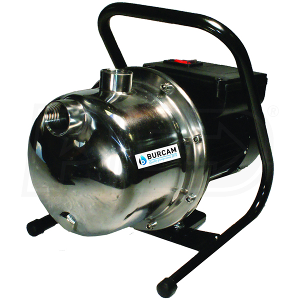 BUR-CAM PUMPS 506533SS Lawn Sprinkler Pump 1.0 HP Stainless Steel