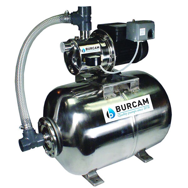 BUR-CAM PUMPS 506538SS Shallow Well Pump 15 Gal Capacity 3/4 HP