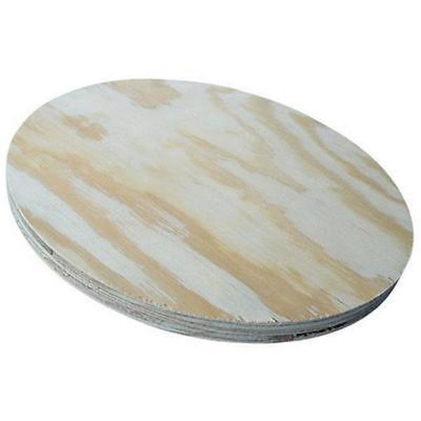 Alexandria Moulding Inc PYR03-PY018C Round Plywood 3/4 In X 17-3/4 In
