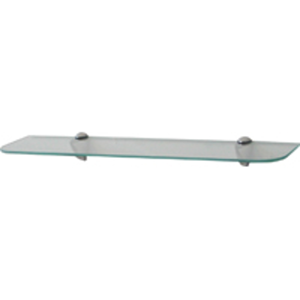 Knape & Vogt MFG KT-0134-624SN Shelf Kit Glass Decor Satin Nickel