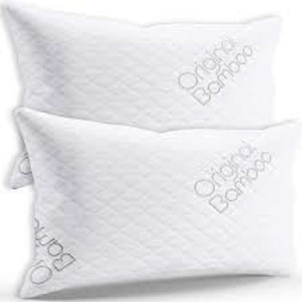 Global Weavers Corp 02162 Memory Foam Pillow 2 Pack Comfortable Support Soft Foam