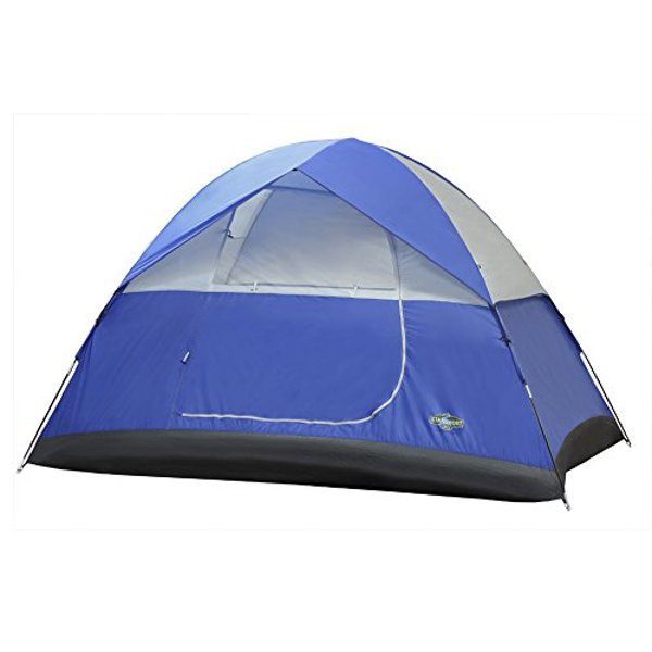 Stansport 728 Dome Tent 8 X 7 X 54 Blue and Cream 3 Season