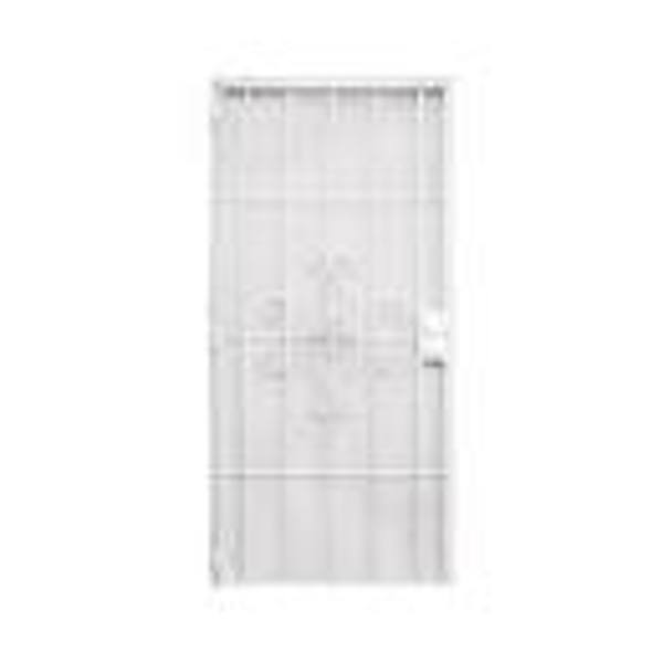 JELD-WEN SSDLAGUNAWH3068 Security Screen Door 3x6 8 White Aluminum Durable Design