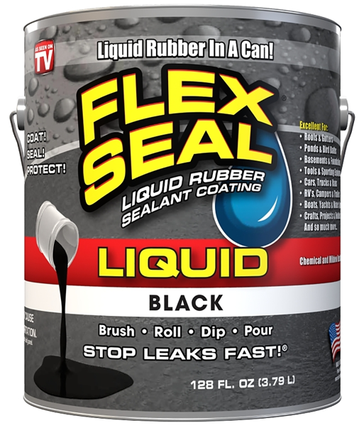 FLEX SEAL LFSBLKR01 Caulking/Silicon/Sealant 1 Gal Black