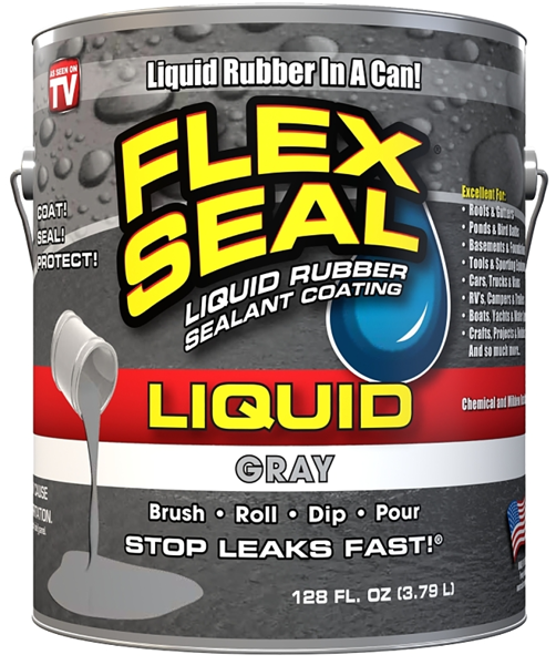 FLEX SEAL LFSGRYR01 Sealant 1 Gal Gray