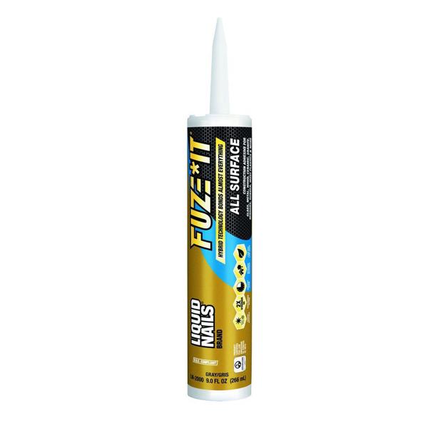 Liquid Nails LN-2000 Construction Adhesive 9 Oz Gray