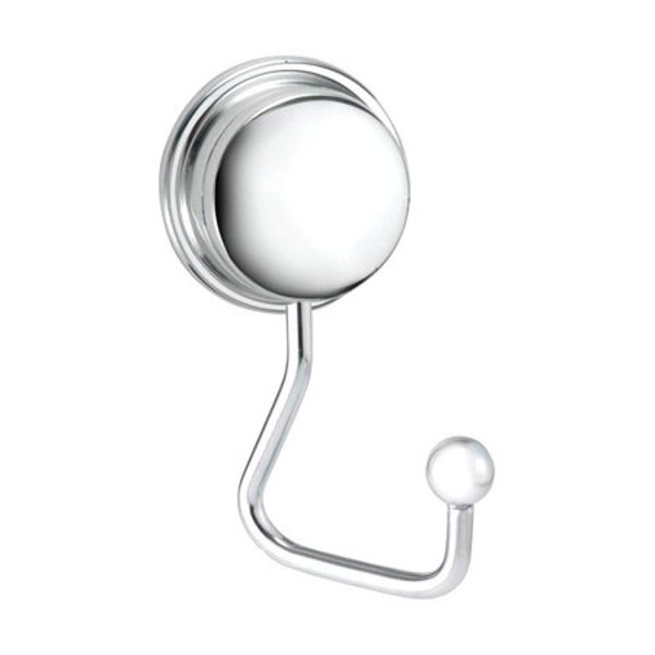 Better Living Products 13860 Robe Hook Chrome Twist and Lock Durable Chrome Finish Easy Installation