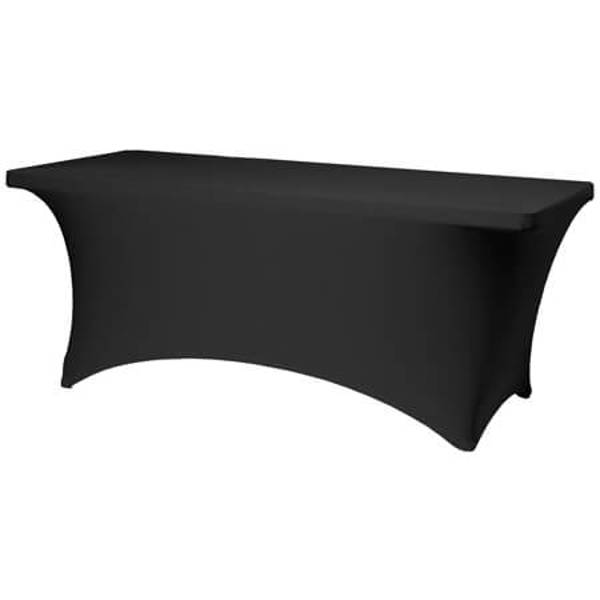 Snap Drape BS830BLK Budget Stretch Cover 8 Ft X 30 In X 30 In Black