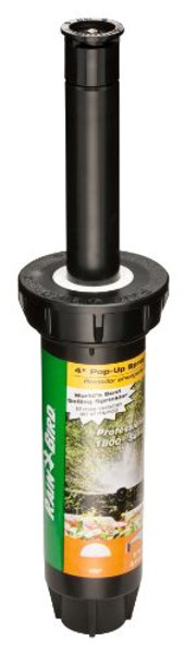 RainBird 1804HDS Pop-Up Sprinkler 180 Degree Half Circle Pattern 8-15 Ft Spray Distance