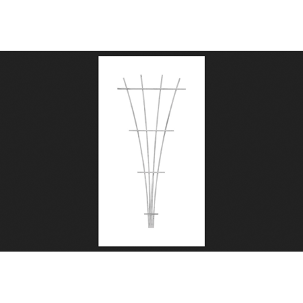 Panacea Products 83735 Wood Fan Trellis 72 In White