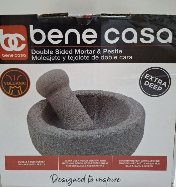 MBR Industries BC-42205 Granite Mortar and Pestle