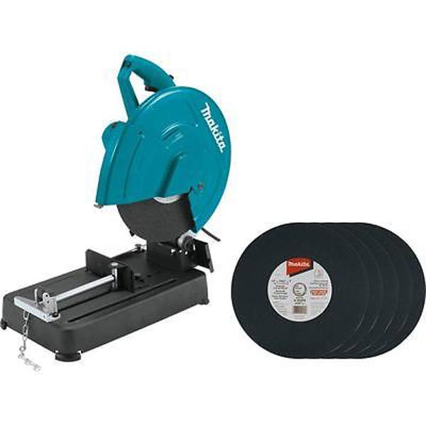 Makita Tools LW1401X Cut-Off Saw 14 In With 5 Piece Disc Combo