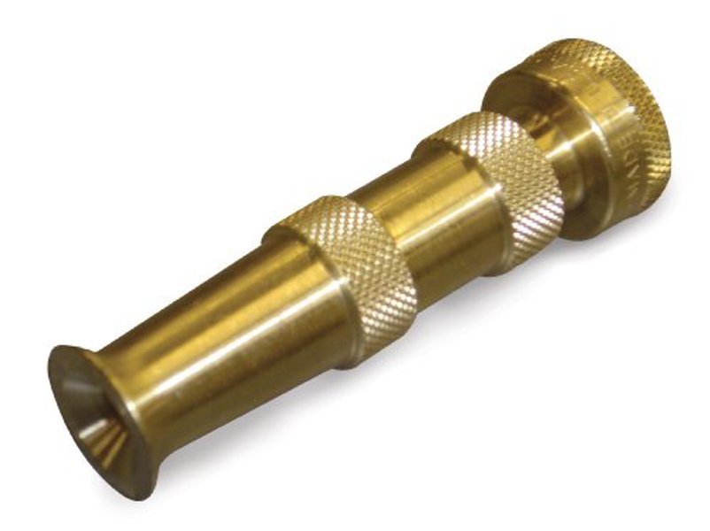 1403-3591) Dramm Corp 12380 Adjustable Heavy Duty Hose Nozzle Brass