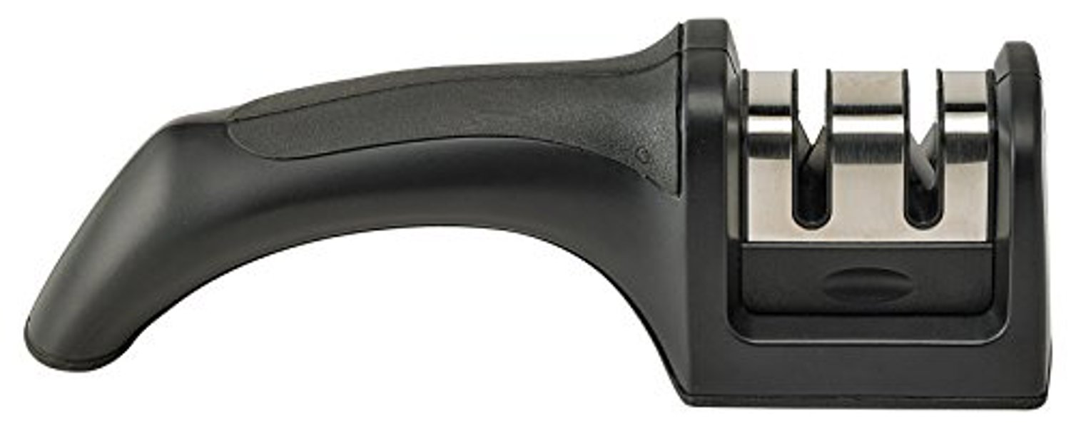Harold Import Co 38010 Knife Sharpener for Straight and Serrated Blades Pro Quality Carbide and Ceramic