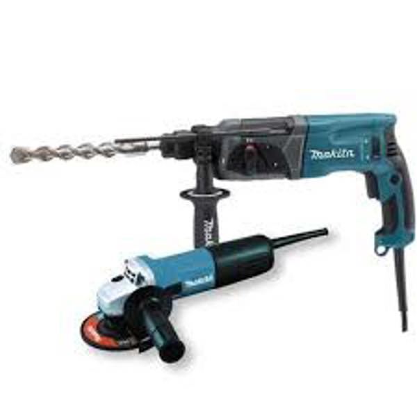 Makita Tools DK0033G Hammer and Grinder Combo Kit