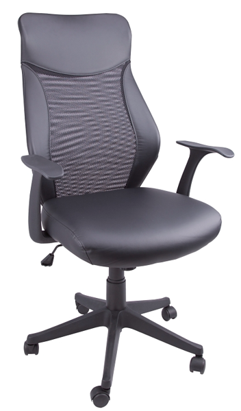 Simple Spaces FY-1352-9 Office Chair 250 Lb Black
